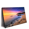 Led Wandbild Sonnenuntergang In Bucht Querformat Produktvorschau Seitlich
