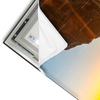 Led Wandbild Sonnenuntergang In Meeresgrotte Schmal Materialvorschau
