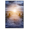 Led Wandbild Sonnenuntergang Meer Hochformat Produktvorschau Frontal