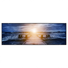 Led Wandbild Sonnenuntergang Meer Panorama Produktvorschau Frontal