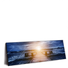 Led Wandbild Sonnenuntergang Meer Panorama Produktvorschau Seitlich