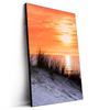 Led Wandbild Sonnenuntergang Mit Duene Und Meer Hochformat Produktvorschau Seitlich