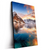 Led Wandbild Sonnenuntergang Norwegen Hochformat Produktvorschau Seitlich