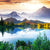 Led Wandbild Sonniger Tag Am Bergsee Quadrat Motivvorschau