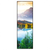 Led Wandbild Sonniger Tag Am Bergsee Schmal Produktvorschau Frontal