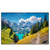 Led Wandbild Sonniger Tag Am Gletscher Querformat Produktvorschau Frontal