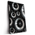 Led Wandbild Sound Hochformat Produktvorschau Seitlich