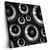 Led Wandbild Sound Quadrat Produktvorschau Seitlich