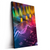 Led Wandbild Sound Wave Hochformat Produktvorschau Seitlich