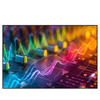 Led Wandbild Sound Wave Querformat Produktvorschau Frontal