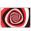 Led Wandbild Spirale In Rot Weiss Schwarz Querformat Produktvorschau Frontal