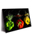 Led Wandbild Spritzer Von Paprika Beim Fallen Ins Wasser Querformat Produktvorschau Seitlich