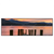 Led Wandbild Steg In Den Sonnenuntergang Panorama Produktvorschau Frontal