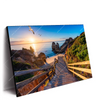 Led Wandbild Steg Zum Meer Querformat Produktvorschau Seitlich