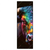Led Wandbild Stier Mit Bunten Farben Schmal Produktvorschau Frontal