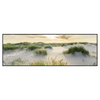 Led Wandbild Strand Mit Sandduenen Panorama Produktvorschau Frontal