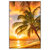 Led Wandbild Strand Von Barbados Hochformat Produktvorschau Frontal