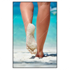 Led Wandbild Strandspaziergang Hochformat Produktvorschau Frontal