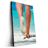 Led Wandbild Strandspaziergang Hochformat Produktvorschau Seitlich