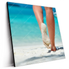 Led Wandbild Strandspaziergang Quadrat Produktvorschau Seitlich