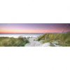 Led Wandbild Strandweg Im Sonnenuntergang Panorama Motivvorschau