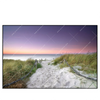 Led Wandbild Strandweg Im Sonnenuntergang Querformat Produktvorschau Frontal