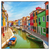 Led Wandbild Strassen Von Venedig Quadrat Produktvorschau Frontal