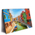 Led Wandbild Strassen Von Venedig Querformat Produktvorschau Seitlich