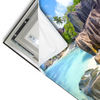 Led Wandbild Suedsee Paradies Querformat Materialvorschau