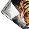 Led Wandbild Tiger Im Farbrausch Schmal Materialvorschau