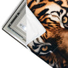 Led Wandbild Tiger Im Wasser Hochformat Materialvorschau