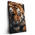 Led Wandbild Tiger Im Wasser Hochformat Produktvorschau Seitlich