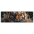 Led Wandbild Tiger Im Wasser Panorama Produktvorschau Frontal