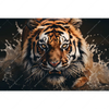 Led Wandbild Tiger Im Wasser Querformat Motivvorschau