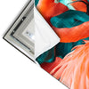 Led Wandbild Tropischer Flamingo Traum Hochformat Materialvorschau