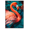 Led Wandbild Tropischer Flamingo Traum Hochformat Produktvorschau Frontal