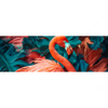 Led Wandbild Tropischer Flamingo Traum Panorama Motivvorschau