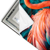 Led Wandbild Tropischer Flamingo Traum Quadrat Materialvorschau