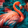 Led Wandbild Tropischer Flamingo Traum Quadrat Motivvorschau