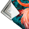 Led Wandbild Tropischer Flamingo Traum Querformat Materialvorschau