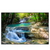 Led Wandbild Tropischer Wasserfall Querformat Produktvorschau Frontal