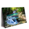 Led Wandbild Tropischer Wasserfall Querformat Produktvorschau Seitlich