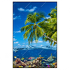 Led Wandbild Tropisches Inselparadies Hochformat Produktvorschau Frontal