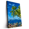Led Wandbild Tropisches Inselparadies Hochformat Produktvorschau Seitlich