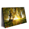 Led Wandbild Unberuehrte Natur Querformat Produktvorschau Seitlich