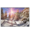 Led Wandbild Verschneiter Wald Querformat Produktvorschau Frontal