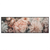 Led Wandbild Vintage Blueten Im Retro Stil Panorama Produktvorschau Frontal