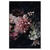 Led Wandbild Vintage Blumen Hochformat Produktvorschau Frontal