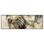 Led Wandbild Vintage Elefant Panorama Produktvorschau Frontal