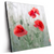 Led Wandbild Vintage Klatschmohn Quadrat Produktvorschau Seitlich
